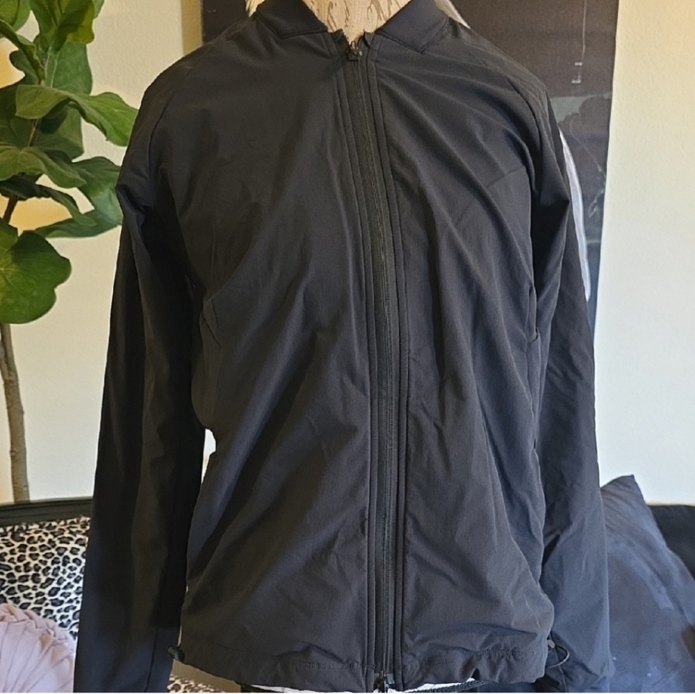 Gymshark Black Bomber Lighyweight Jacket